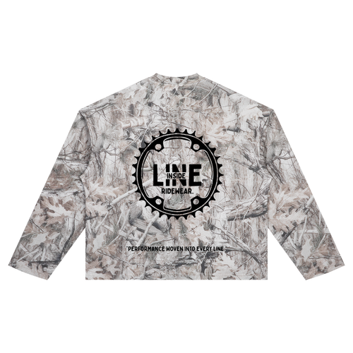 Camo waffle trail tee